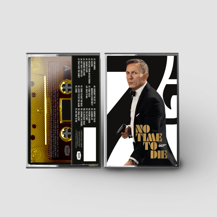 007 No Time To Die OST - Cassette -026-CA