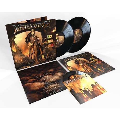 Megadeth(메가데스) – The Sick, The Dying… And The Dead! (DELUXE 2LP + 7″)-118-LP