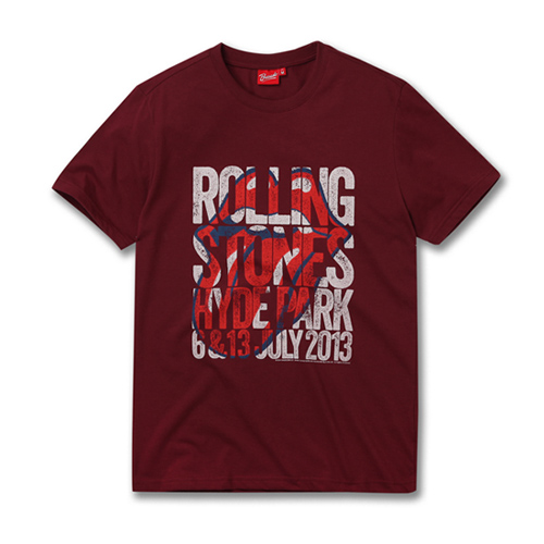 [THE ROLLING STONES] STACKED MAROON
